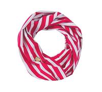 Regatta Shaila-Sciarpa da Donna in Cotone a Righe, Copricapo, TrueRosso/Bianco, SGL