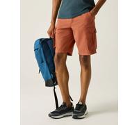 Regatta - Shorebay II - Pantaloncini cargo traspiranti color mattone-Rosso 46
