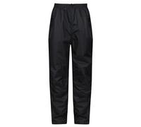 Regatta Sovrapantaloni Linton Impermeabili & Traspiranti Foderati Overtrousers, Uomo, Black, XL