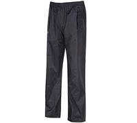 Regatta Stormbreak W308 80080 Sovrapantaloni impermeabili Uomo, Nero, XL