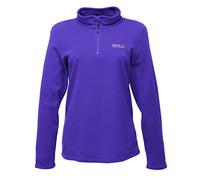 Regatta Sweethart - Felpa Leggera con Mezza Zip da Donna, in Pile simmetrico
