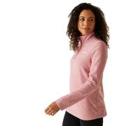 Regatta Sweethart Marl Half Fleece Maglia a Collo Alto, in Pile con Mezza Zip, Rosa, 42 Donna