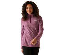 Regatta Sweethart Marl Half Fleece Maglia a Collo Alto, in Pile con Mezza Zip, Viola, 46 Donna