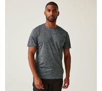 Regatta T-Shirt Fingal Edition Marl Stormy Weather da Uomo M Grigio