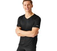 Maglietta da uomo Regatta Fingal V-Neck Taglia: XL / Colore: nero