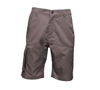 Regatta Tactical Threads Heroic Worker Hardwearing Workwear Cargo Shorts Shorts, Uomo, Iron, 36"