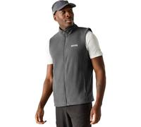 Regatta Tobias' Gilet In Pile Con Cerniera Intera E Tasche Basse Bodywarmers, Uomo, Iron(Black), S