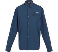 REGATTA Travel Packaway L/s Shirt M - Uomo - Blu - Taglia S- modello 2025