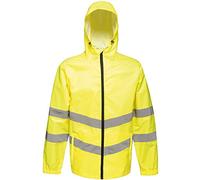 Regatta TRW497 Professional Hi-Vis Waterproof and Windproof Pack away Jacket