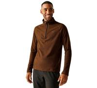 Regatta Uomo Montes mezza zip pile leggero Outdoor Winter Midlayer top