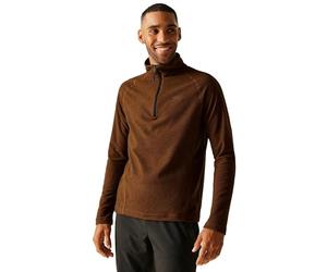 Regatta Uomo Montes mezza zip pile leggero Outdoor Winter Midlayer top