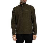 Regatta Uomo Pile Thompson Marl Half Zip, verde