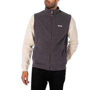 Regatta Tobias II Smanicato in Pile Symmetry, Anti Pilling Fleece, Iron(Black), 4XL Uomo