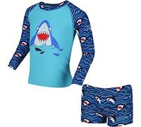 Regatta, Valo Tuta da Nuoto Rash Suit Set a Due Pezzi con Stampa
