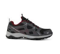 Regatta Vendeavour Waterproof Granite Rio Red da Uomo 45 Grigio