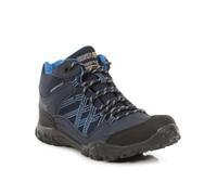 Regatta Women's Edgepoint Waterproof Mid Walking Boots, Stivali da Escursionismo Alti Donna, Navy, 42 EU