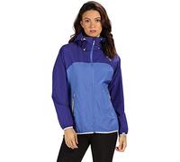 Regatta Womens Imber II Waterproof And Breathable Hooded Active Hiking Shell, Giacca Donna, Clematis/Blueberry Pie, 20
