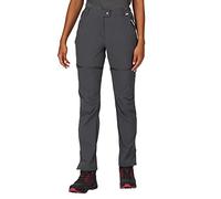 Regatta Women's Mountain Zip off Walking Trousers Pantaloni, Seal Grey, 12 Donna