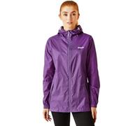 Regatta Womens Pack It III Waterproof Durable Shell Jacket, Giacca impermeabile Donna, Sunset Purple,