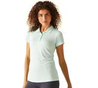 Regatta Women's Remex II Active Polo Shirt, Sbiancato Aqua Solid, 48 Donna