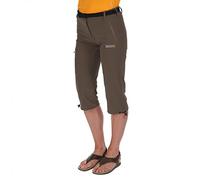 Regatta Xert STR Capri II - Pantaloncini da Donna, Donna, Pantaloncini, RWJ171, Marron (arrosto), FR : XS (Taille Fabricant : Taille 10)