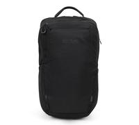 Regatta Zaino Voyad 25L in resistente tessuto ripstop idrorepellente e cerniere bloccabili, perfetto per passeggiate, escursioni, campeggio e trekking, Nero, L, Casual