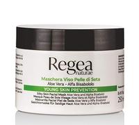regea maschera viso pelle di seta aloe vera y