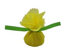 Regency Wraps Lemon Wraps - Coperture per limoni con nastro, sacchetti a cuneo, da spremere senza semi sui frutti di mare, perfette per metà o spicchi di limone, giallo, 25 pezzi