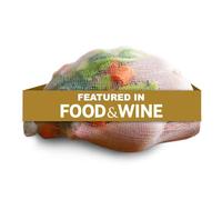 Regency Wraps RW145 - Calzini naturali per la produzione di brodo trasparente e zuppe saporite, 100% cotone, 61 cm