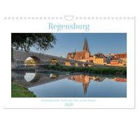 Regensburg Mittelalterliche Stadt mit Flair an der Donau (Wandkalender 2026 DIN A4 quer), CALVENDO Monatskalender: Städtetrip in eine wunderschöne Altstadt