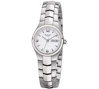 Regent 3210.44.91 - Orologio da Polso Bracciale Donna Analogico Automatico in Acciaio, Data Giorno, Argento, Classico