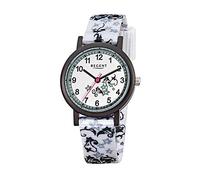 Regent Orologio Bambini Bianco Analogico F-728 Textil-Armband URF728