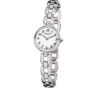 Regent F-1401 - Orologio da donna al quarzo, rotondo, 20 mm, misura piccola, argento