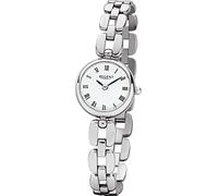 Regent F-1403 - Orologio da donna al quarzo, rotondo, 20 mm, misura piccola, argento