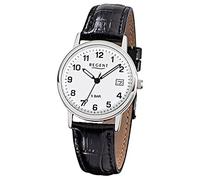 Regent F791 - Orologio da uomo 1595.40.19, in acciaio INOX e pelle