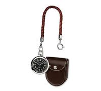 Regent Herren-Taschenuhr Analogico P-38 Con Custodia IN Pelle URP038