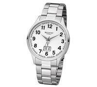 Regent Orologio da Polso Uomo Argento Analogico-Digitale FR-230 Bracciale IN