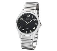 Regent Orologio da Uomo 1242428 Metallo Quarzo Polso Bracciale Argento UR1242428