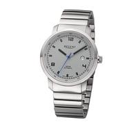 Regent Orologio da uomo automatico in acciaio GM-2107, argento-grigio, groß, Bracciale