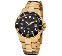 REGENT Orologio Da Uomo Quarzo Color Oro/Nero F-370