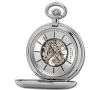 Régent Orologio da tasca P-769 Uomo Analogico Alloggiamento Argento