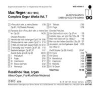 Reger, M. - Compl.Organ Works Vol.7