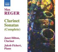 Max Reger – Sonate per clarinetto (integrale) – CD – NAXOS