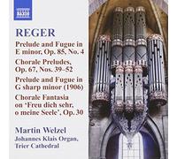 Max Reger Reger: Prelude and Fugue in E Minor, Op. 85, No. 4/... (CD) Album