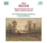 Max Reger Mozart/Hiller Variations (CD) Album