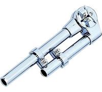 PEACE DA-81S braccetto per tom in metallo cromato con due memorie incluse