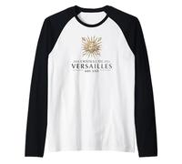Reggia di Versailles 400 Anni 1623 2023 Sole Distressed Maglia con Maniche Raglan