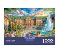 Reggia di Versailles Puzzle 1000 Pezzi, Jigsaw Puzzle Per Adulti E Ragazzi Dai 14 Anni in Su, Giochi Stimolanti Per Tutta La Famiglia 38x26cm/1000pcs