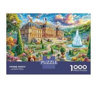 Reggia di Versailles Puzzle 1000 Pezzi, Jigsaw Puzzle Per Adulti E Ragazzi Dai 14 Anni in Su, Giochi Stimolanti Per Tutta La Famiglia 38x26cm/1000pcs
