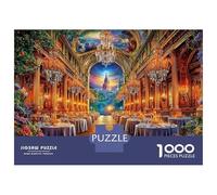 Reggia di Versailles Puzzle 1000 Pezzi, Jigsaw Puzzle Per Adulti E Ragazzi Dai 14 Anni in Su, Giochi Stimolanti Per Tutta La Famiglia 38x26cm/1000pcs